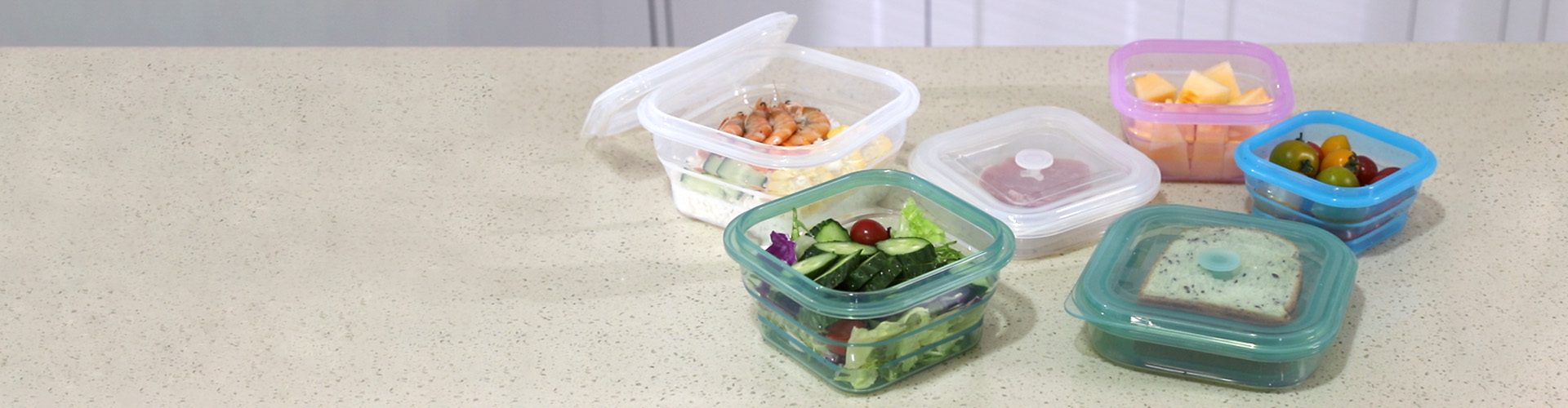 Silicone Square Bowls