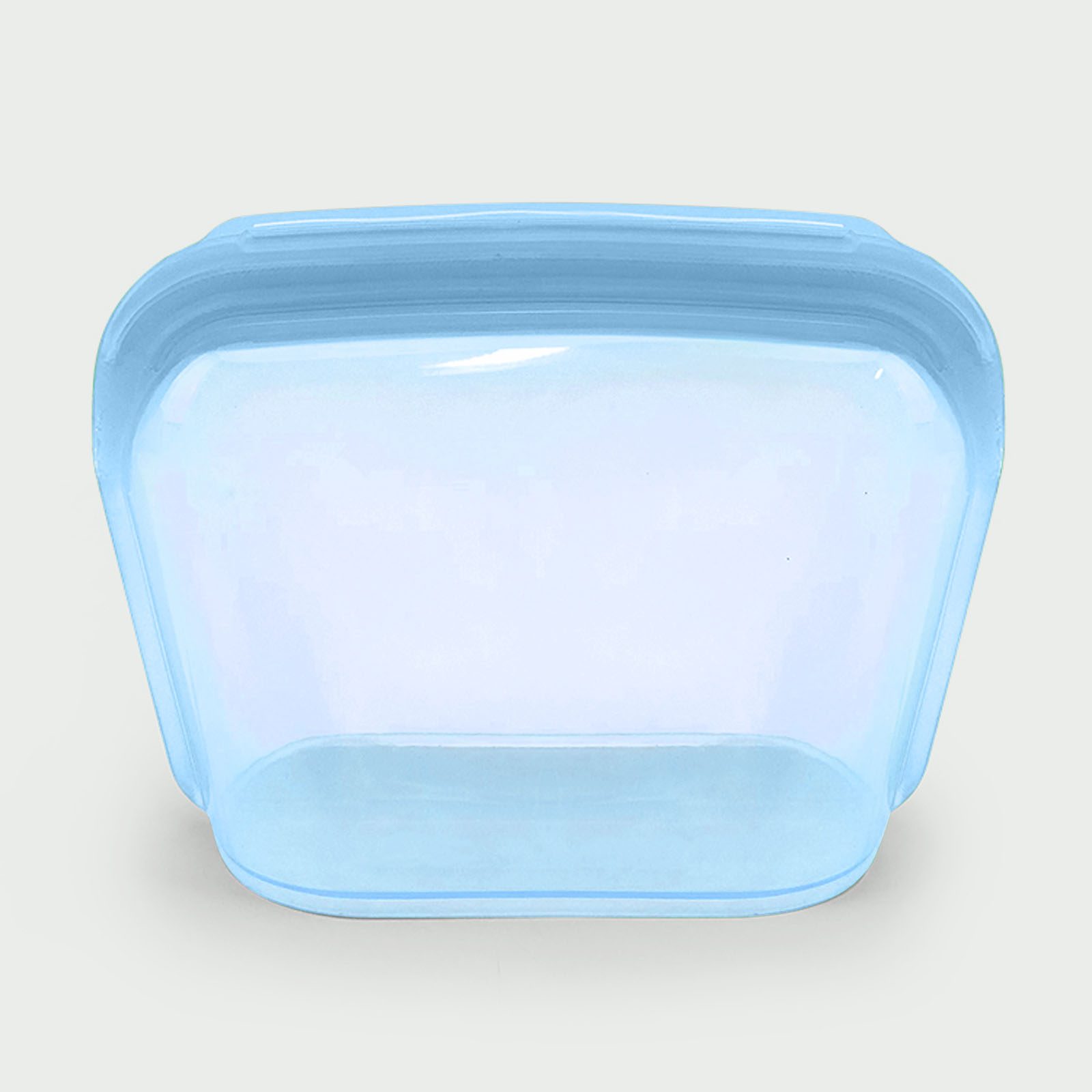 1300ml stand-up silicone storage bag – wide base design stands upright for easy filling, reusable & leak-proof for liquids like soups/sauces.