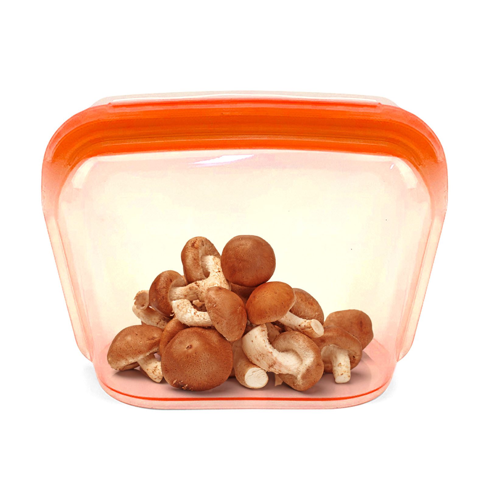 1300ml stand-up silicone storage bag – wide base design stands upright for easy filling, reusable & leak-proof for liquids like soups/sauces.