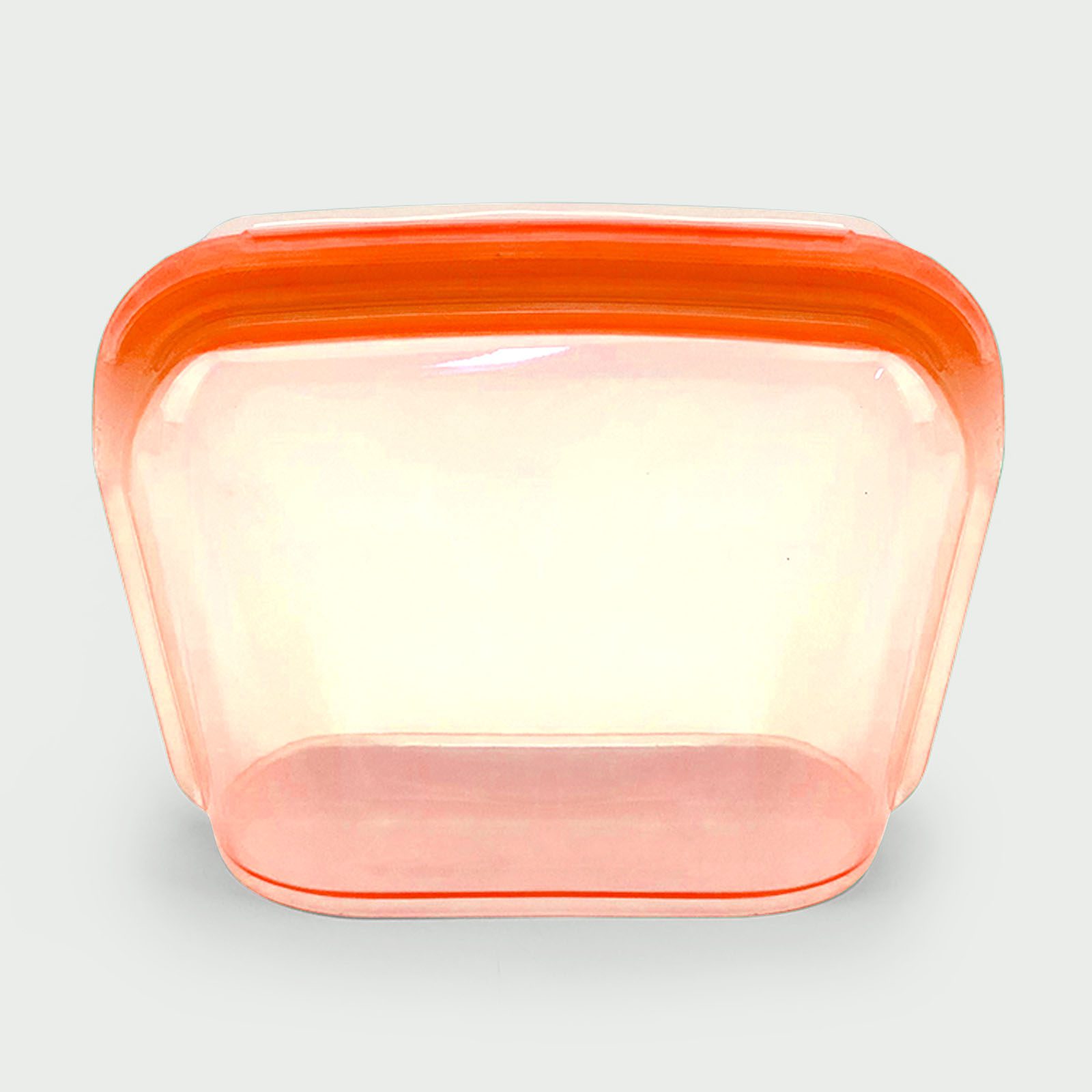 1300ml stand-up silicone storage bag – wide base design stands upright for easy filling, reusable & leak-proof for liquids like soups/sauces.