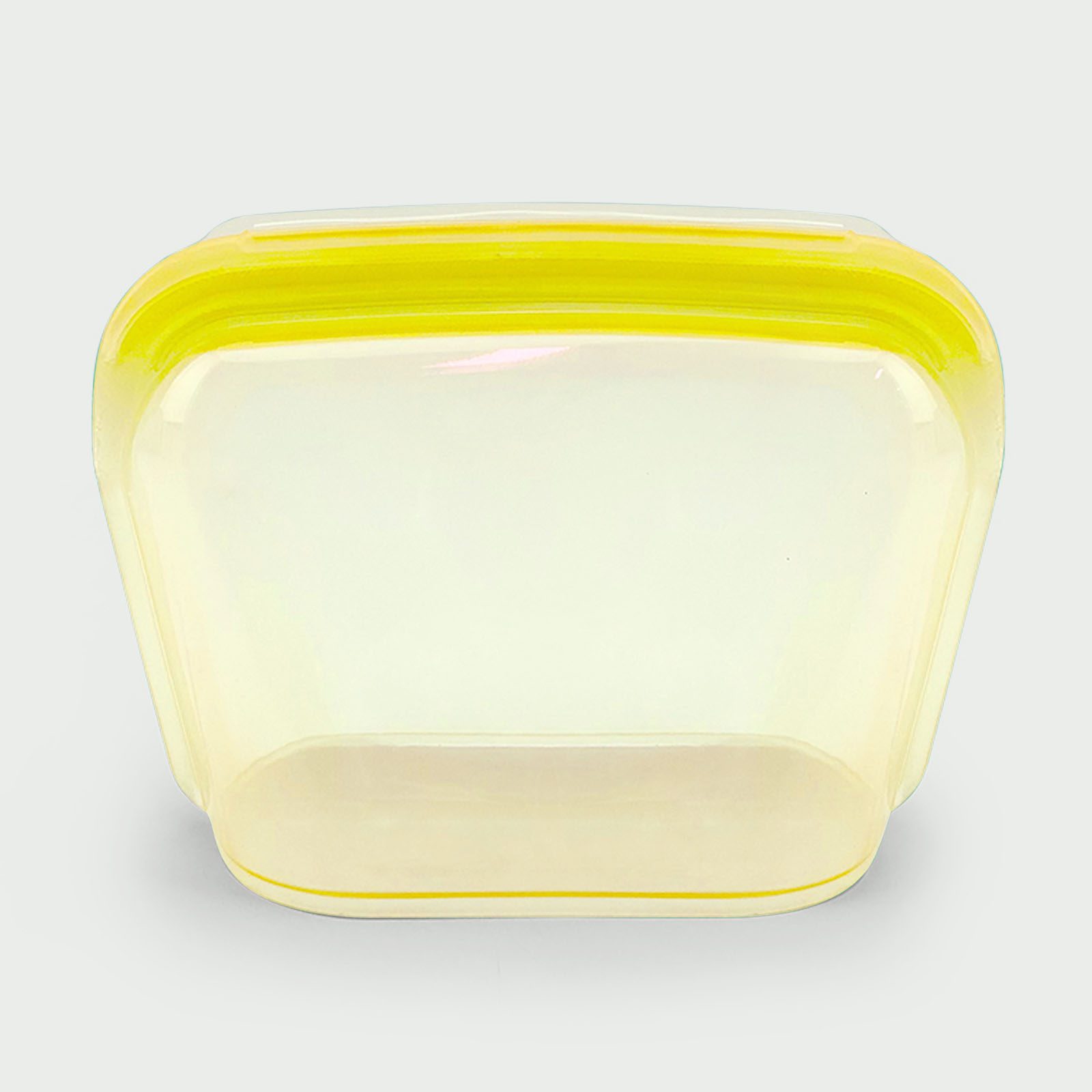 1300ml stand-up silicone storage bag – wide base design stands upright for easy filling, reusable & leak-proof for liquids like soups/sauces.