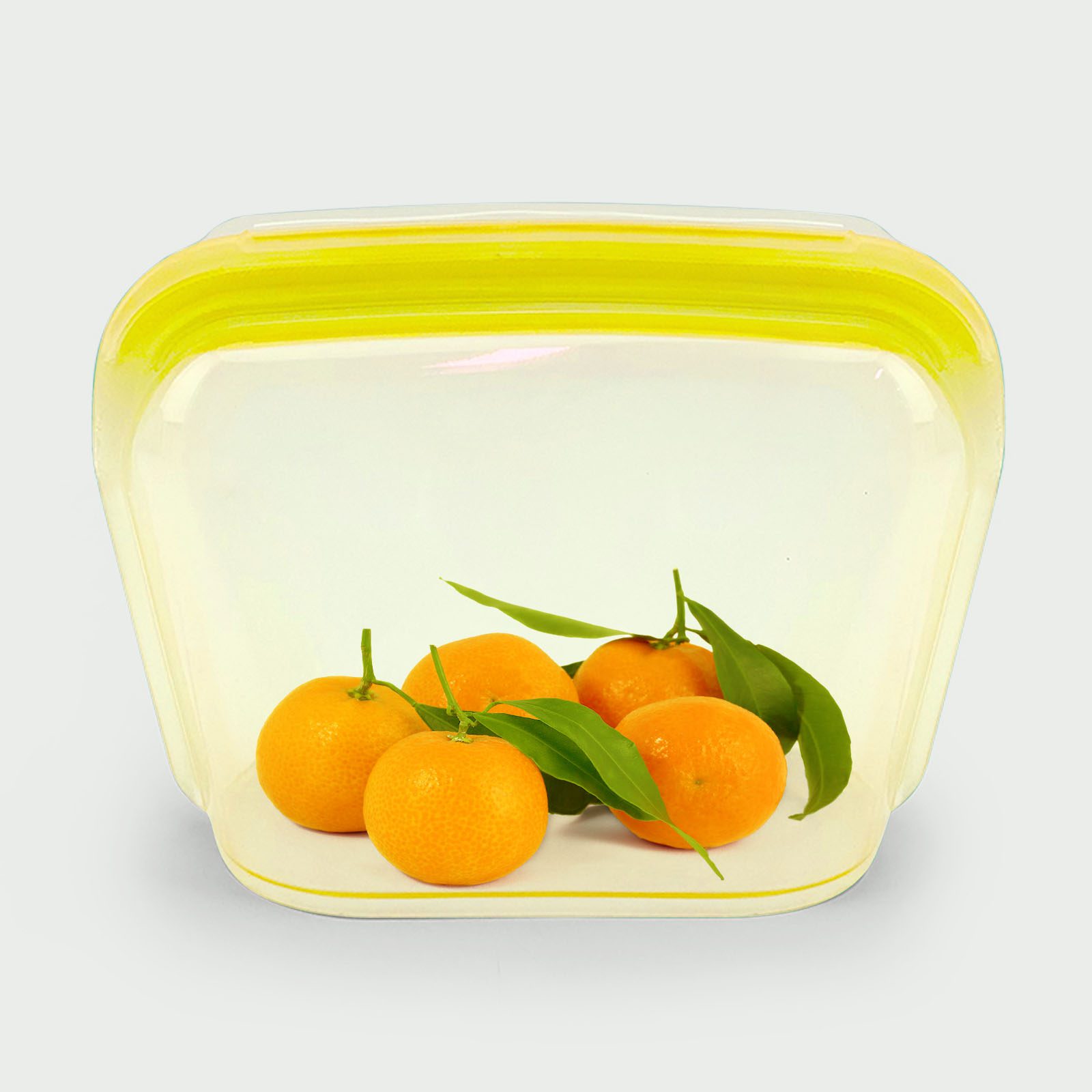 1300ml stand-up silicone storage bag – wide base design stands upright for easy filling, reusable & leak-proof for liquids like soups/sauces.