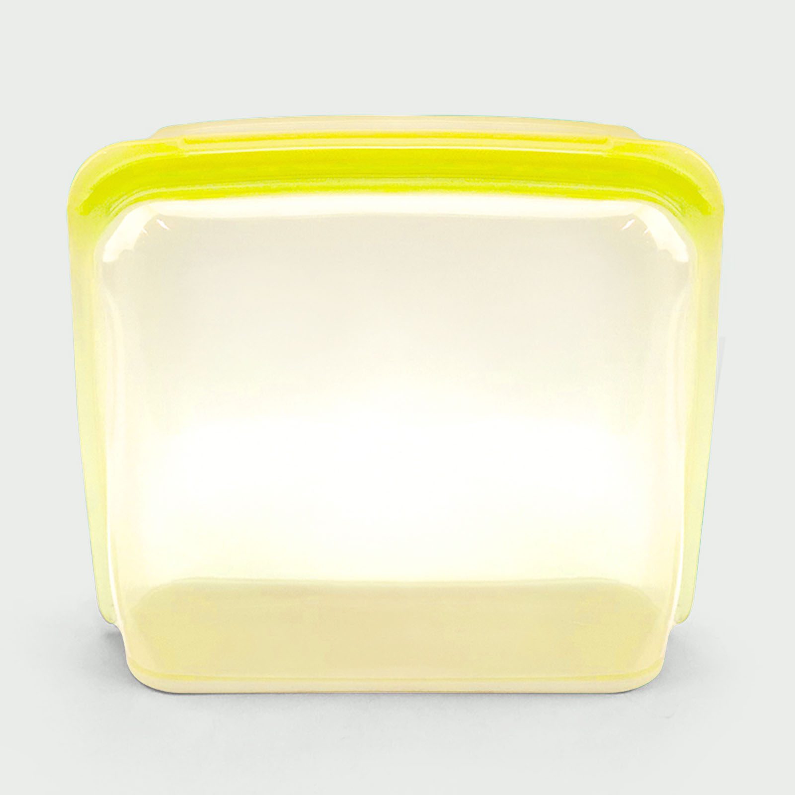 3000ml stand-up silicone storage bag – wide base design stands upright for easy filling, reusable & leak-proof for liquids like soups/sauces.