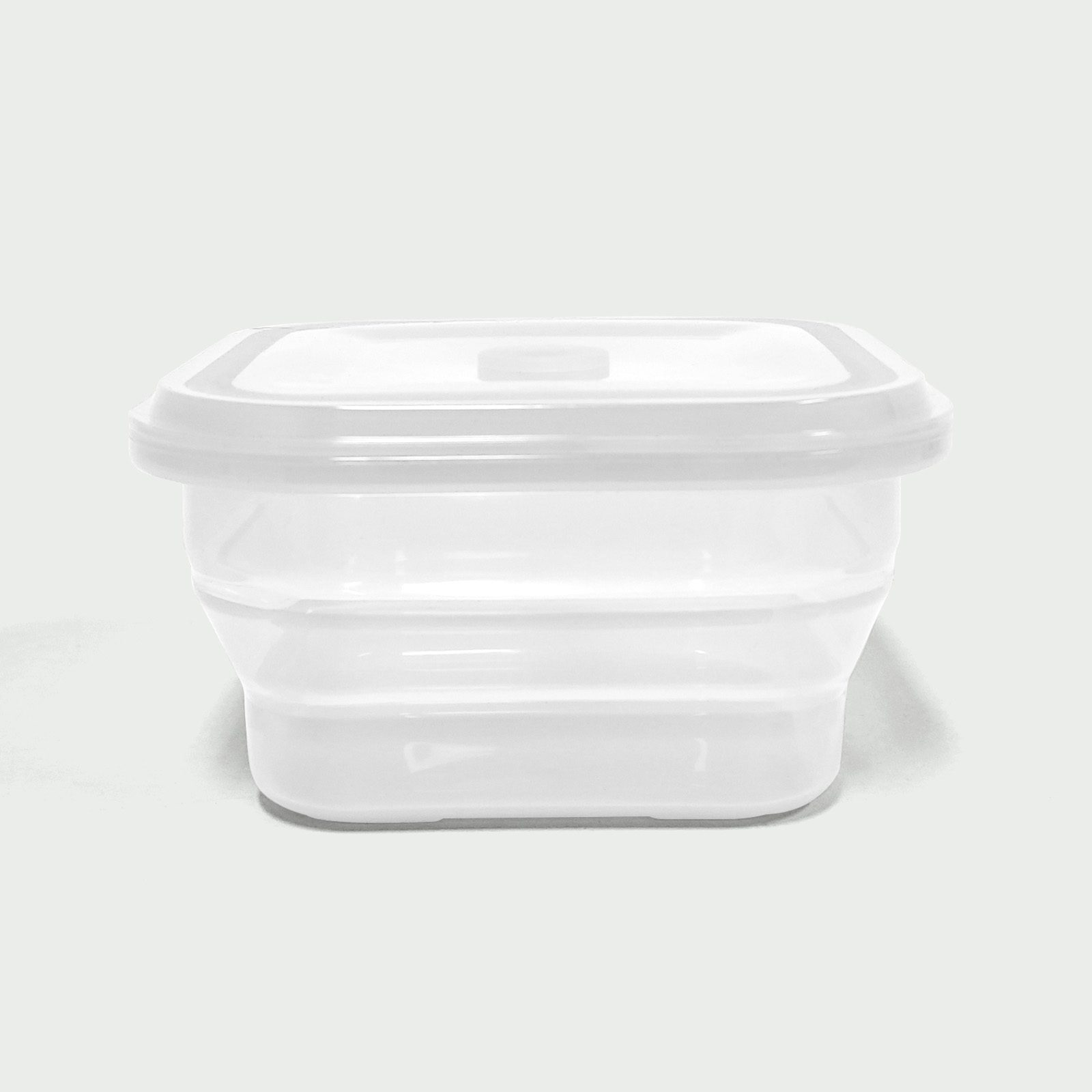 900ML Silicone Square Bowl Clear