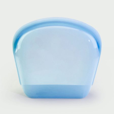 2000ml collapsible silicone storage bag – reusable eco-friendly food container for bulk meal prep, sous vide, and freezer organization.