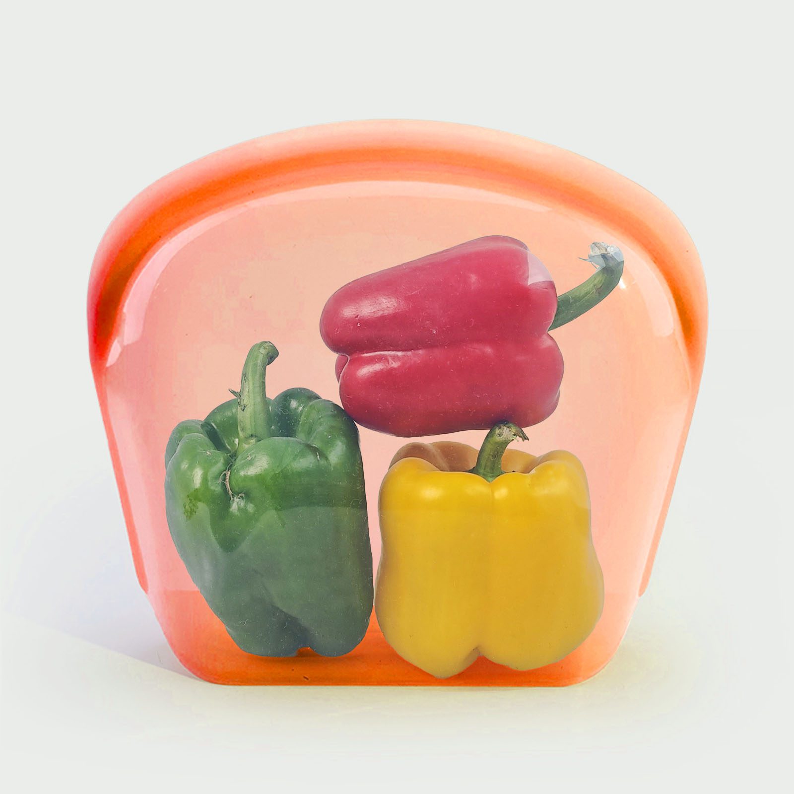 2000ml collapsible silicone storage bag – reusable eco-friendly food container for bulk meal prep, sous vide, and freezer organization.