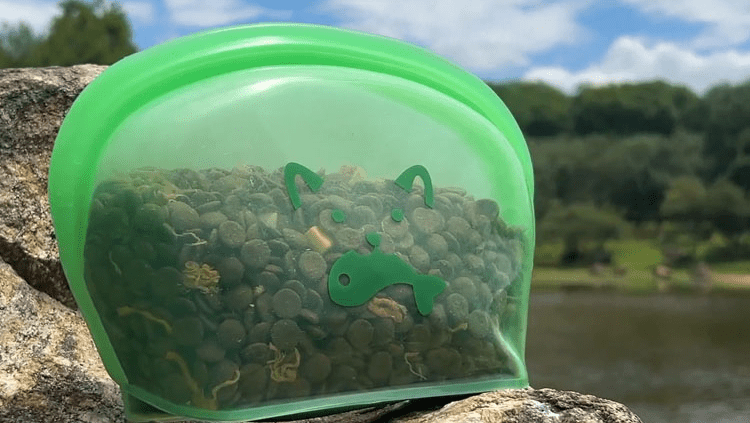 Silicone Pet Pouch,Reusable Dog Bag,Silicone Pet Snack Bag,Silicone Food Pouch