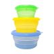Silicone Round Bowls Set