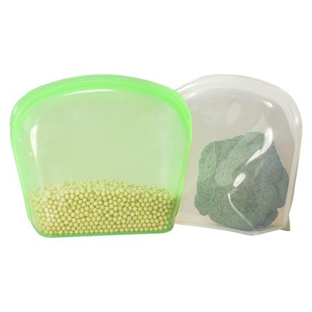 3500ml collapsible silicone storage bag – reusable eco-friendly food container for bulk meal prep, sous vide, and freezer organization.