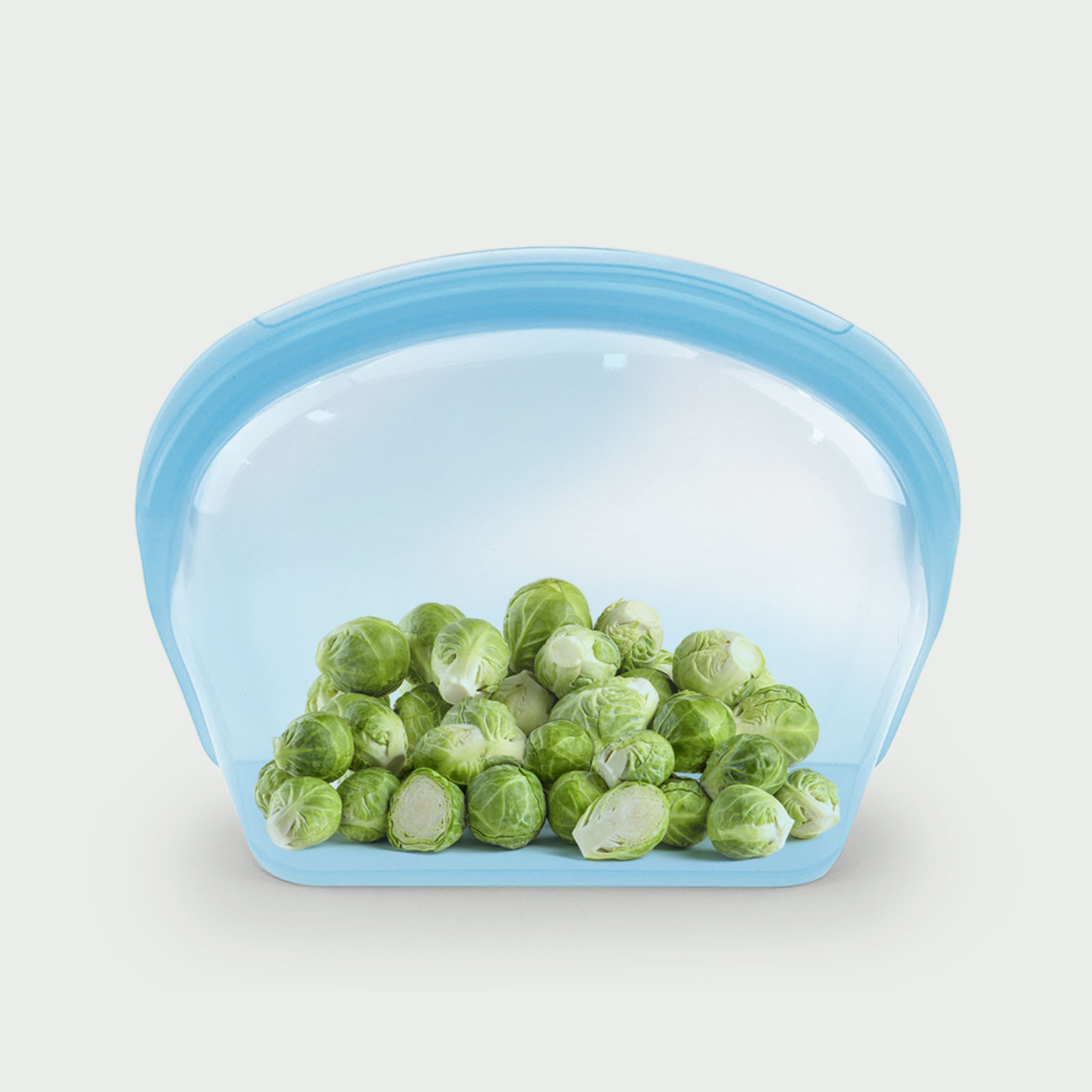 1000ml collapsible silicone storage bag – reusable eco-friendly food container for bulk meal prep, sous vide, and freezer organization.