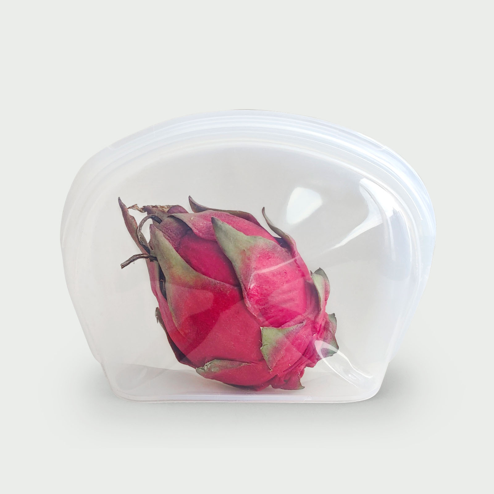 1000ml collapsible silicone storage bag – reusable eco-friendly food container for bulk meal prep, sous vide, and freezer organization.