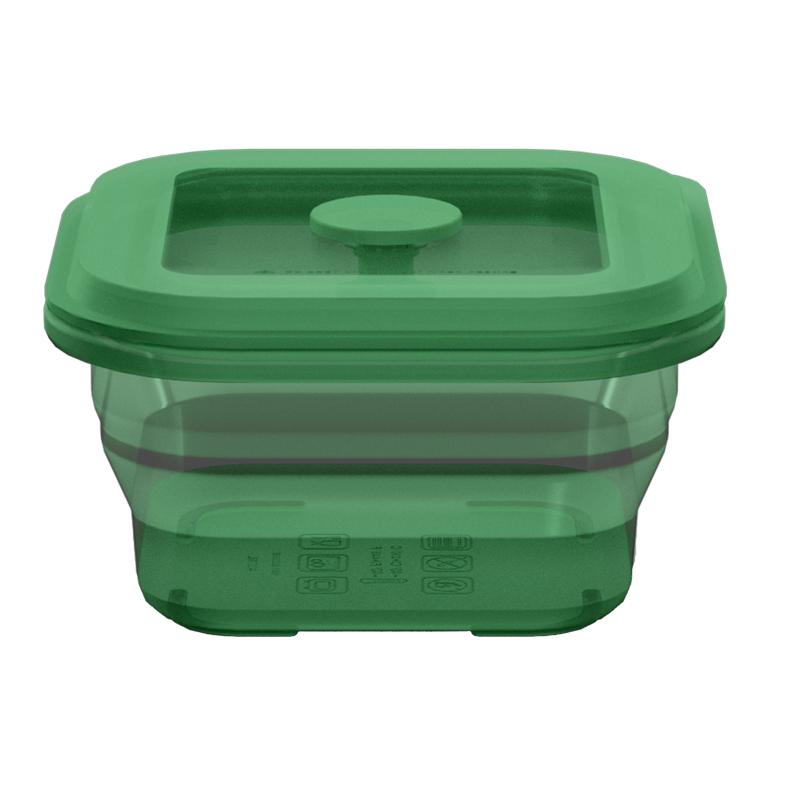 Collapsible Square Silicone Food Container - Space-Saving, Leakproof & BPA-Free. Perfect for Office, Travel & Eco-Friendly Meal Prep. Microwave & Dishwasher Safe