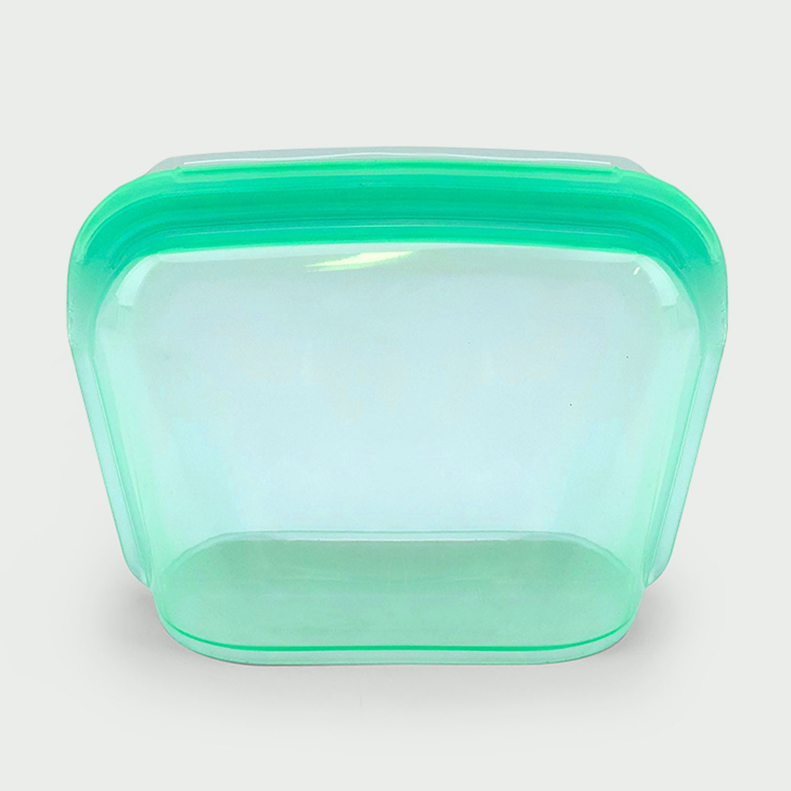 1300ml stand-up silicone storage bag – wide base design stands upright for easy filling, reusable & leak-proof for liquids like soups/sauces.