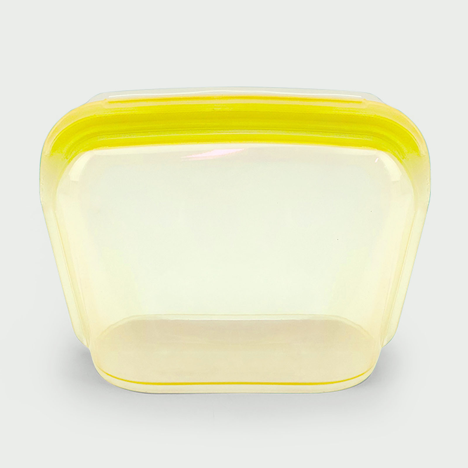 1300ml stand-up silicone storage bag – wide base design stands upright for easy filling, reusable & leak-proof for liquids like soups/sauces.