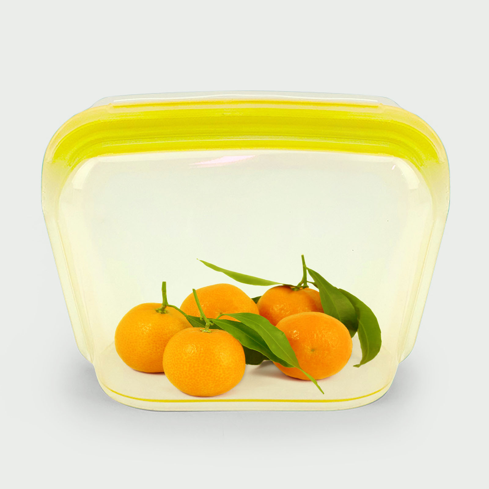 1300ml stand-up silicone storage bag – wide base design stands upright for easy filling, reusable & leak-proof for liquids like soups/sauces.