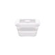 Collapsible Square Silicone Food Container - Space-Saving, Leakproof & BPA-Free. Perfect for Office, Travel & Eco-Friendly Meal Prep. Microwave & Dishwasher Safe