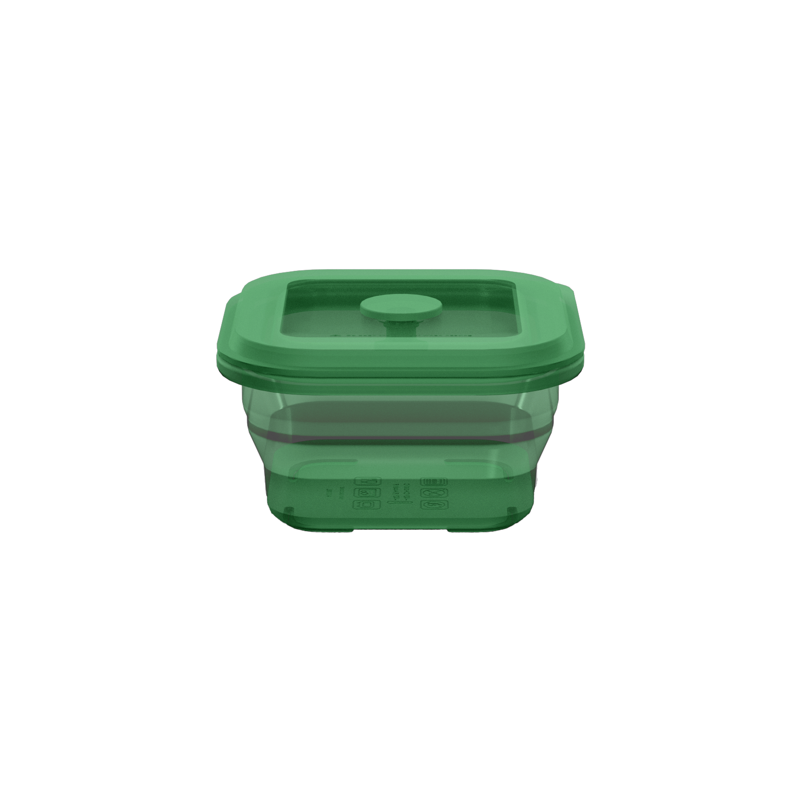Collapsible Square Silicone Food Container - Space-Saving, Leakproof & BPA-Free. Perfect for Office, Travel & Eco-Friendly Meal Prep. Microwave & Dishwasher Safe