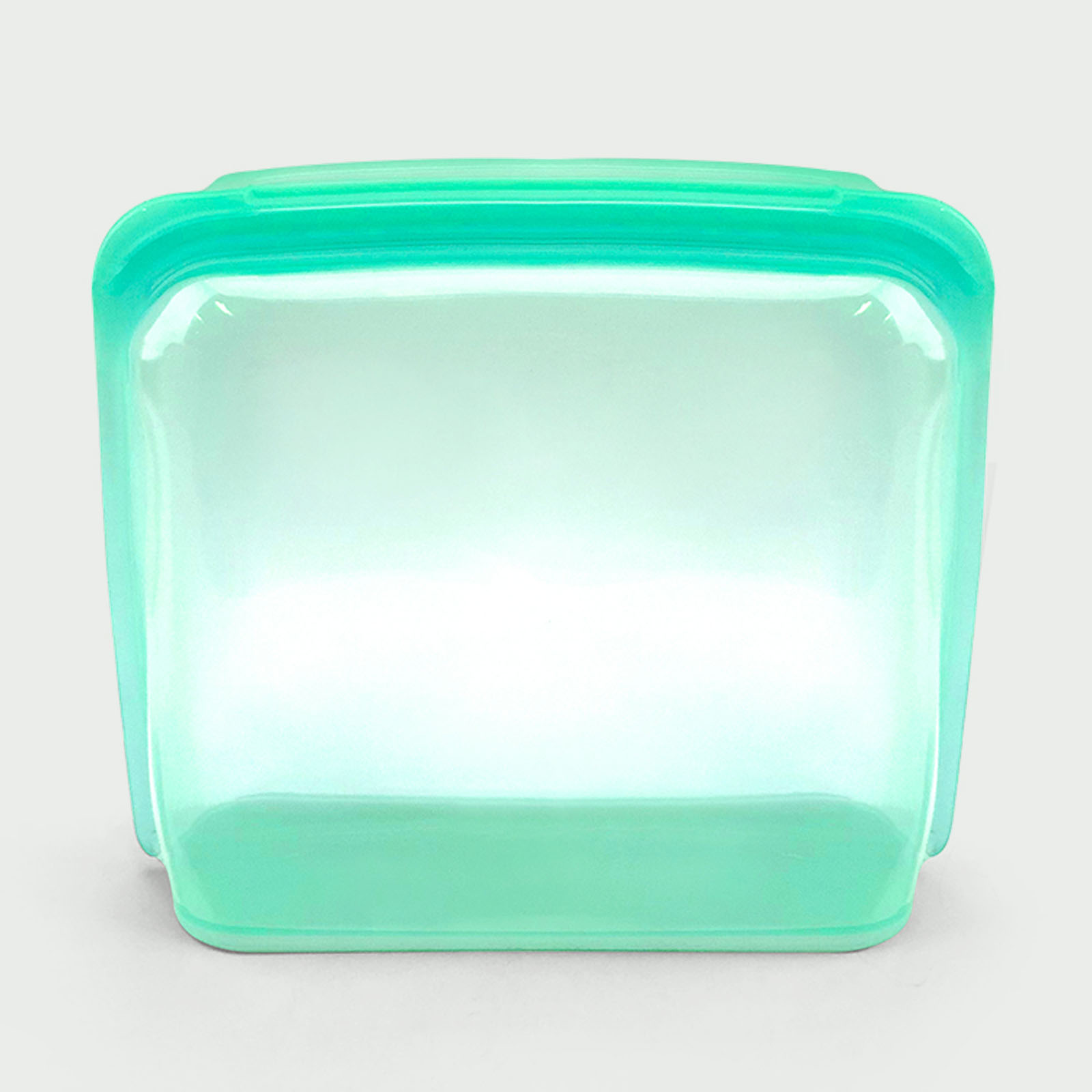 3000ml stand-up silicone storage bag – wide base design stands upright for easy filling, reusable & leak-proof for liquids like soups/sauces.