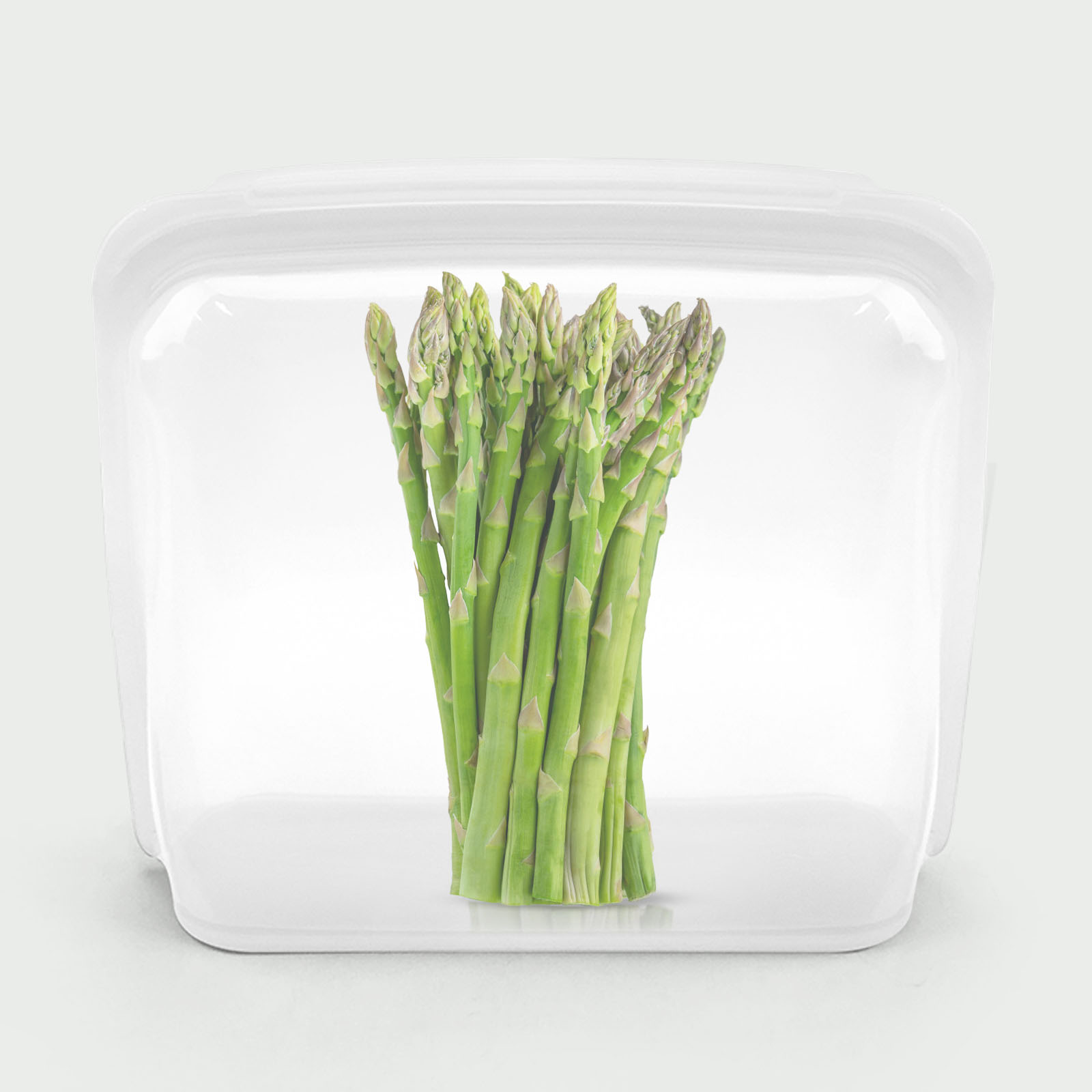 3000ml stand-up silicone storage bag – wide base design stands upright for easy filling, reusable & leak-proof for liquids like soups/sauces.