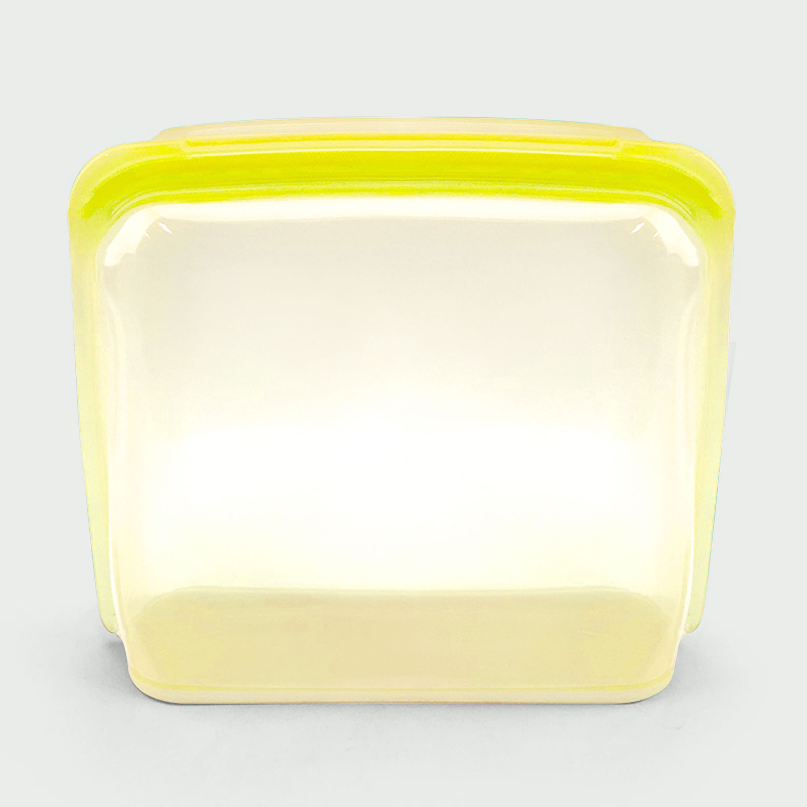 3000ml stand-up silicone storage bag – wide base design stands upright for easy filling, reusable & leak-proof for liquids like soups/sauces.