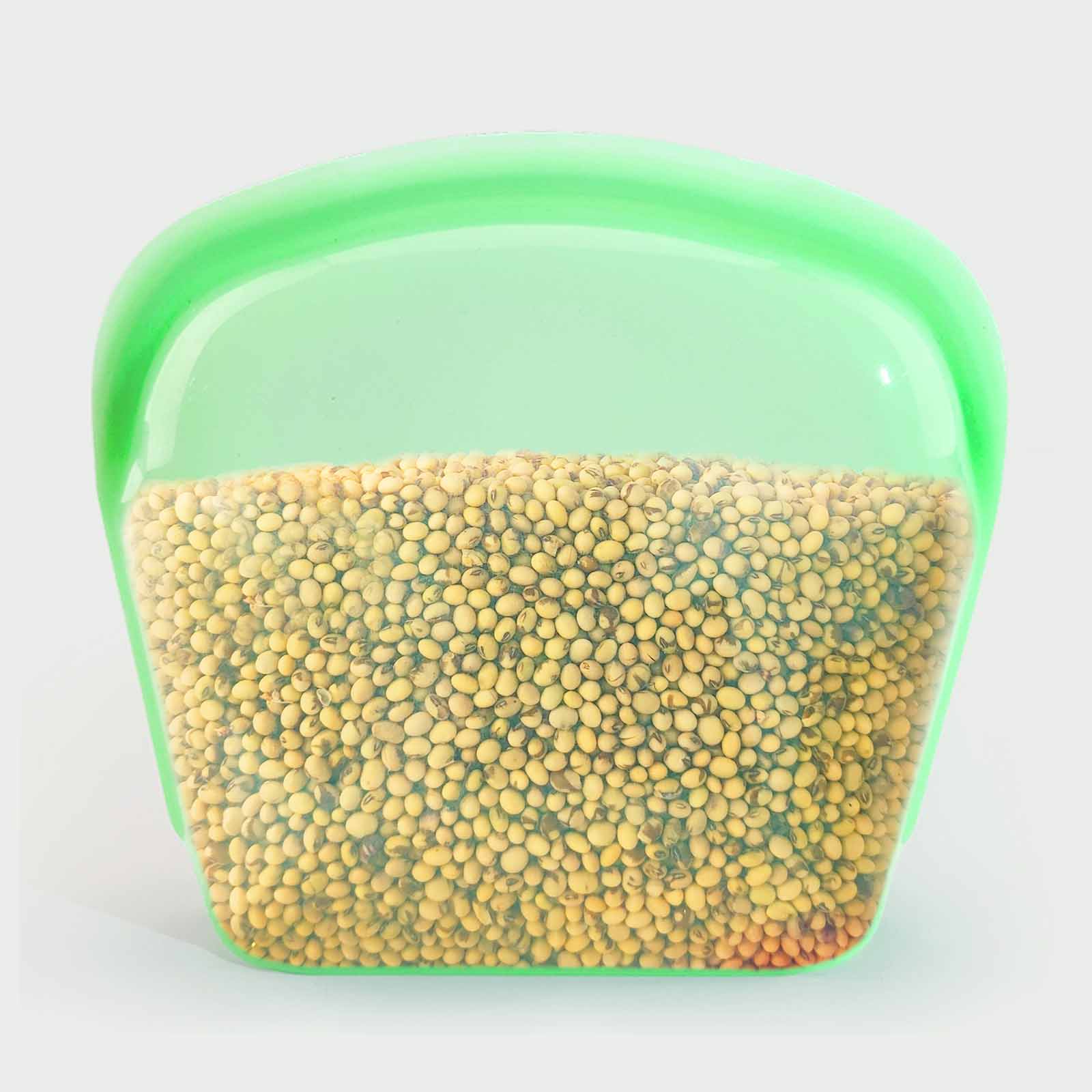 3500ml collapsible silicone storage bag – reusable eco-friendly food container for bulk meal prep, sous vide, and freezer organization.