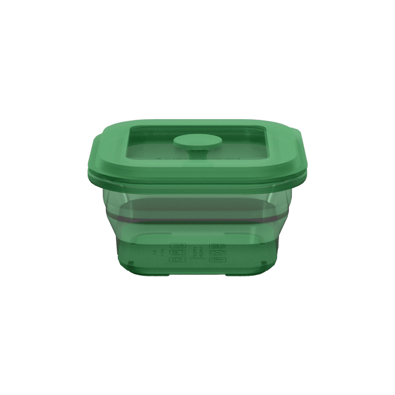 Collapsible Square Silicone Food Container - Space-Saving, Leakproof & BPA-Free. Perfect for Office, Travel & Eco-Friendly Meal Prep. Microwave & Dishwasher Safe