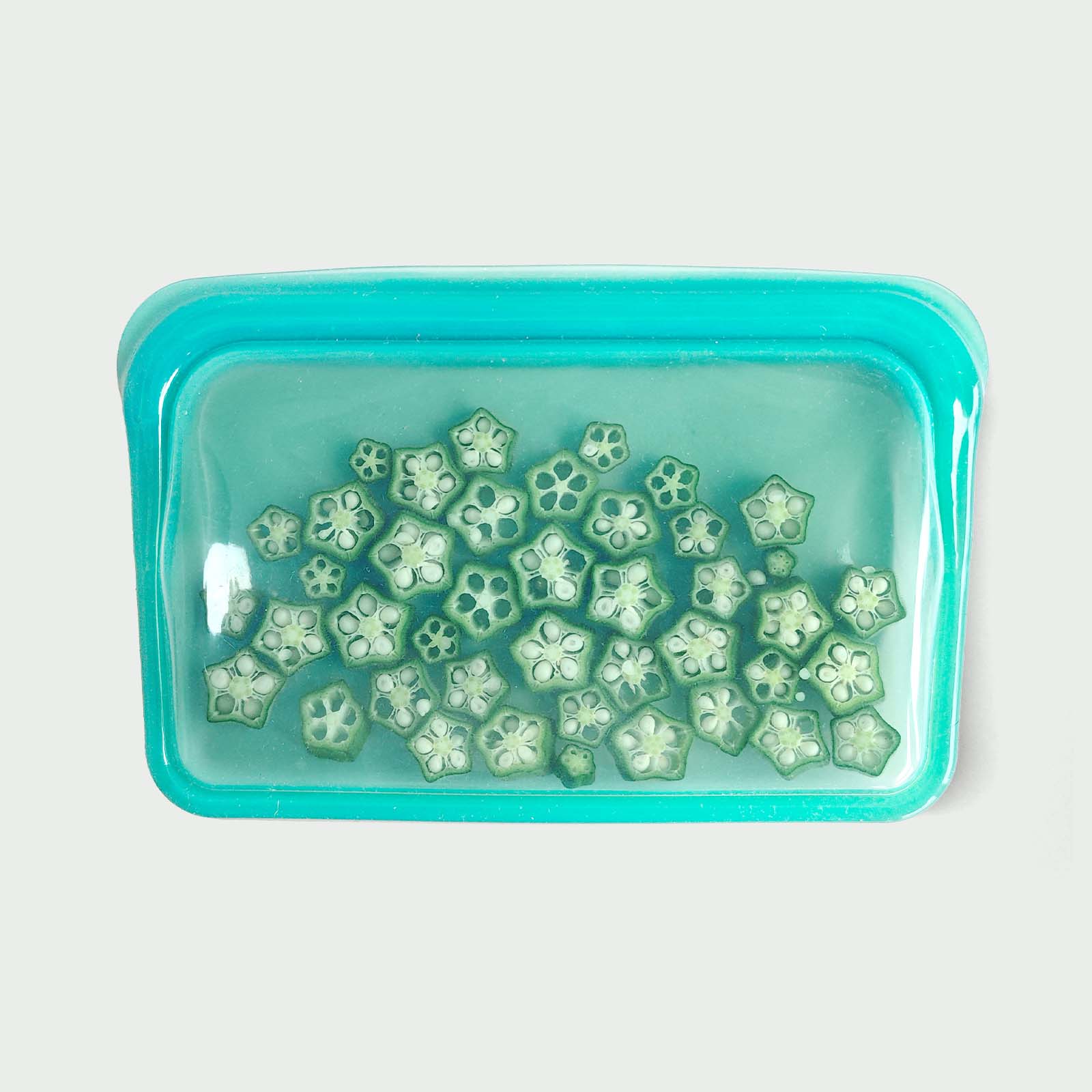 400ml flat silicone storage bags – slim reusable food containers for snacks, sauces, and meal prep. Leak-proof zip seal, dishwasher safe, freezer-to-microwave safe (-40°F to 450°F).