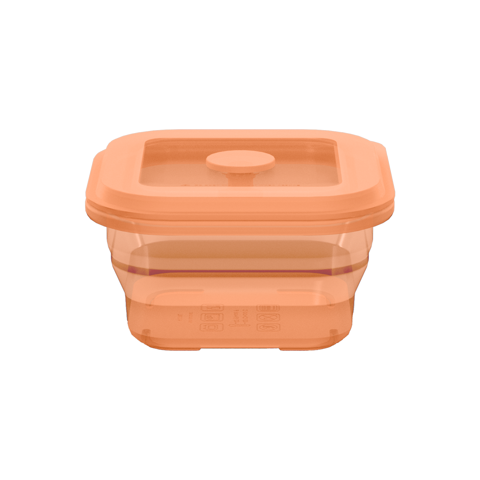 Collapsible Square Silicone Food Container - Space-Saving, Leakproof & BPA-Free. Perfect for Office, Travel & Eco-Friendly Meal Prep. Microwave & Dishwasher Safe