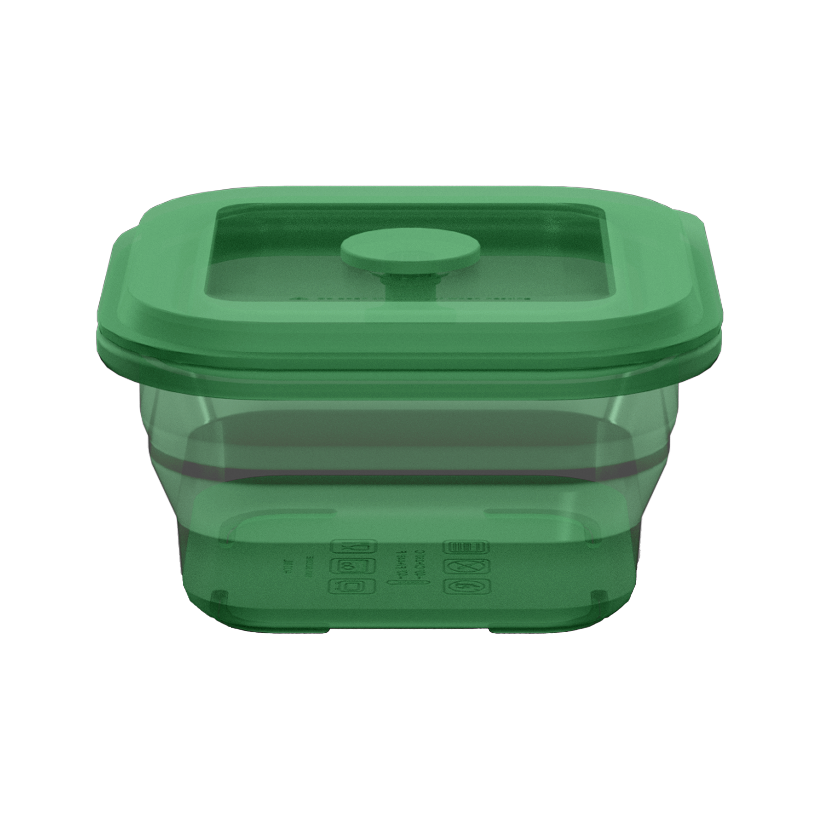 Collapsible Square Silicone Food Container - Space-Saving, Leakproof & BPA-Free. Perfect for Office, Travel & Eco-Friendly Meal Prep. Microwave & Dishwasher Safe