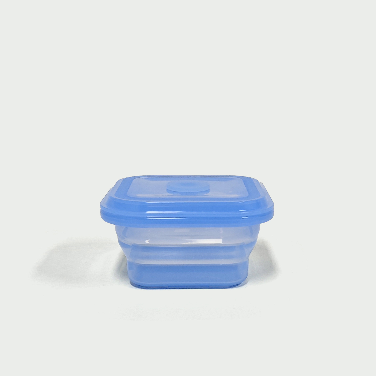 200ML Silicone Square Bowl Blue