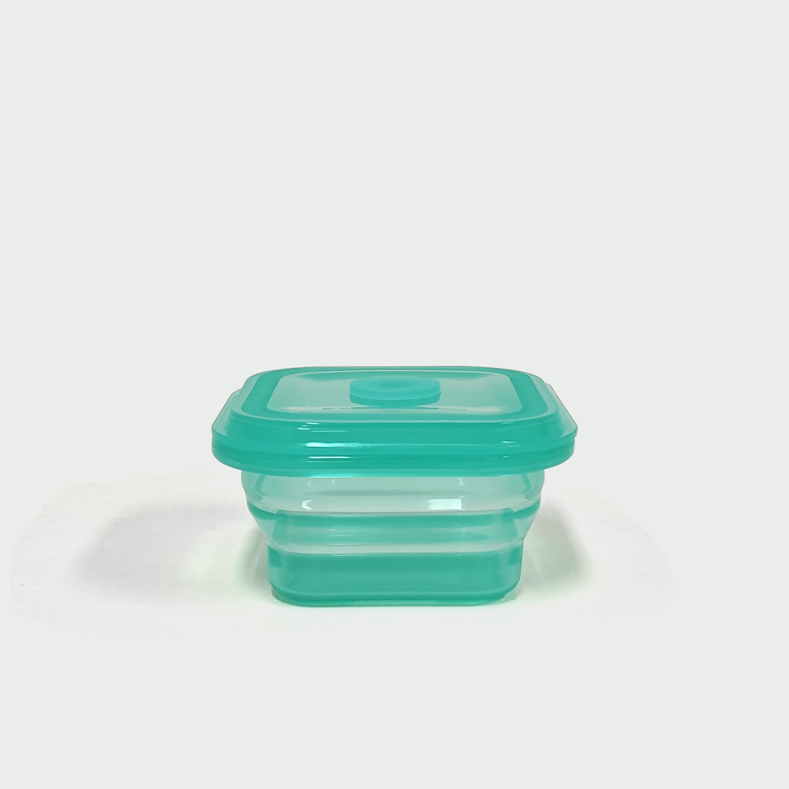 200ML Silicone Square Bowl Cyan