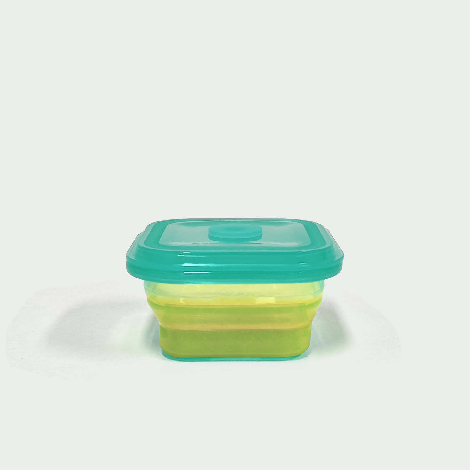200ML Silicone Square Bowl Cyan