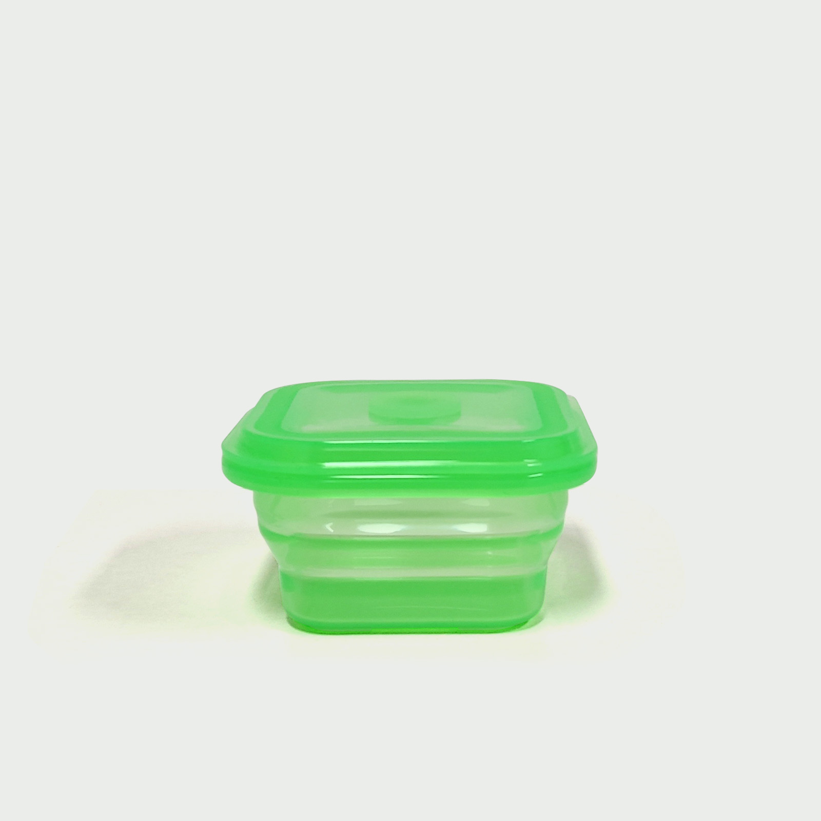200ML Silicone Square Bowl Green