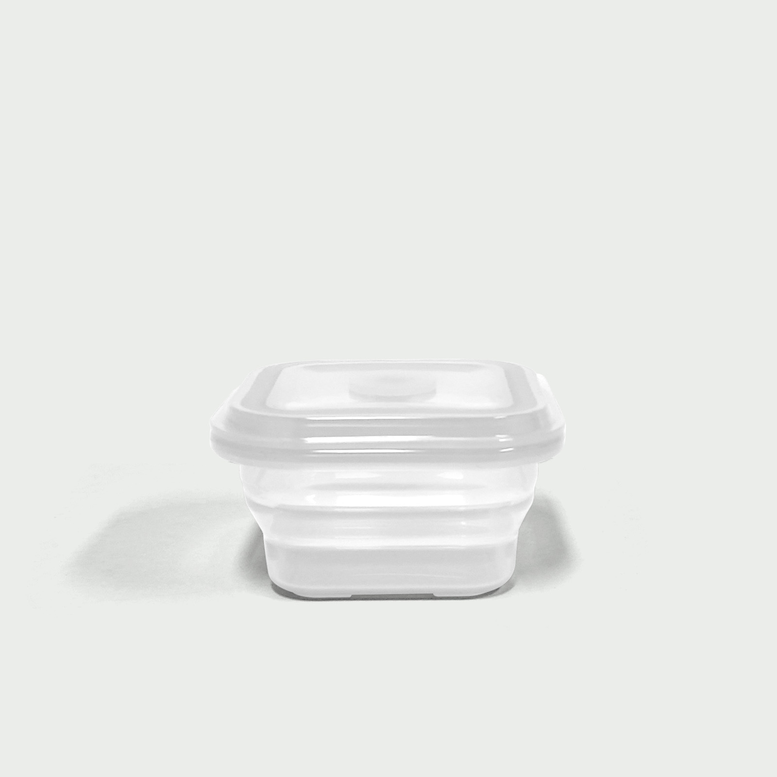 200ML Silicone Square Bowl Clear