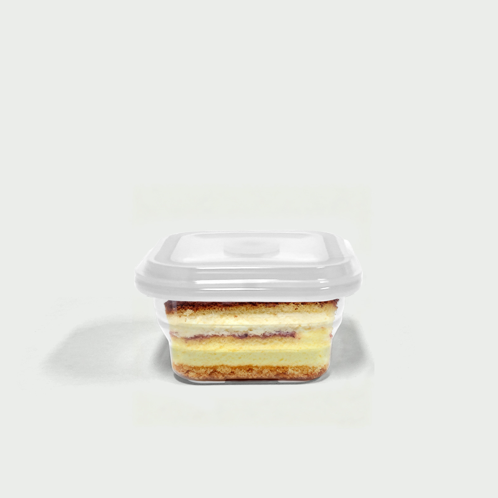 200ML Silicone Square Bowl Clear