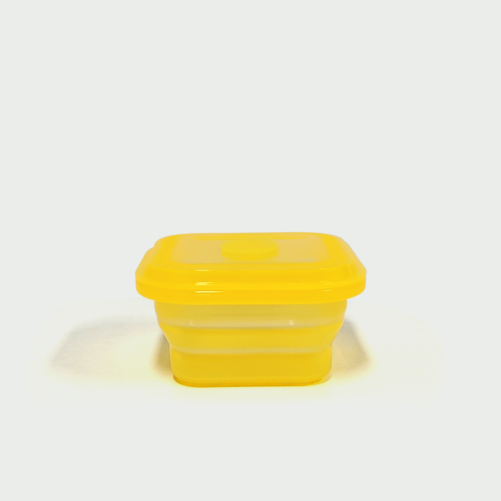 200ML Silicone Square Bowl Yellow