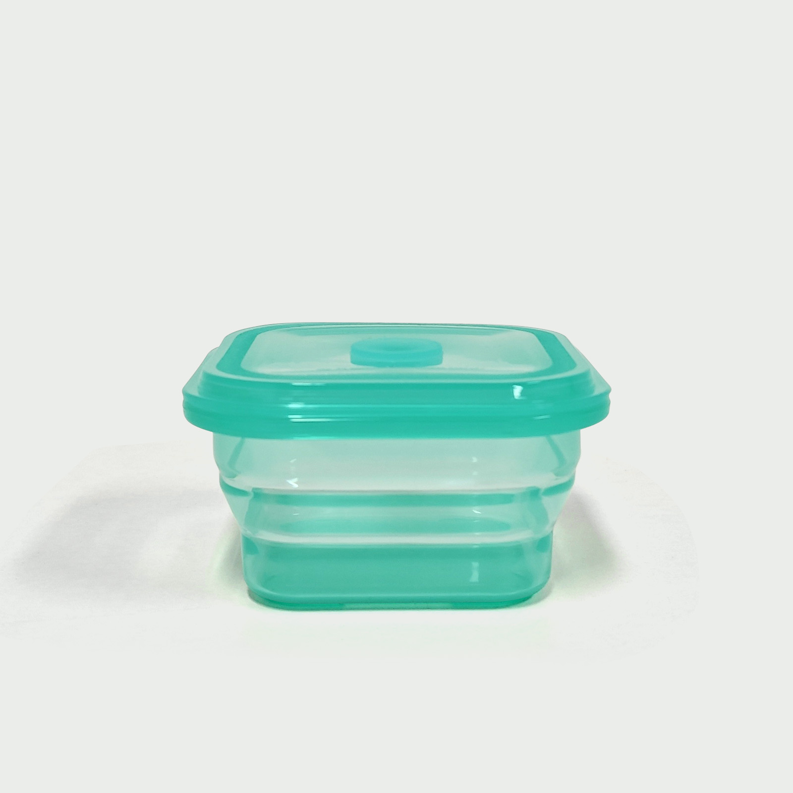 400ML Silicone Square Bowl Cyan