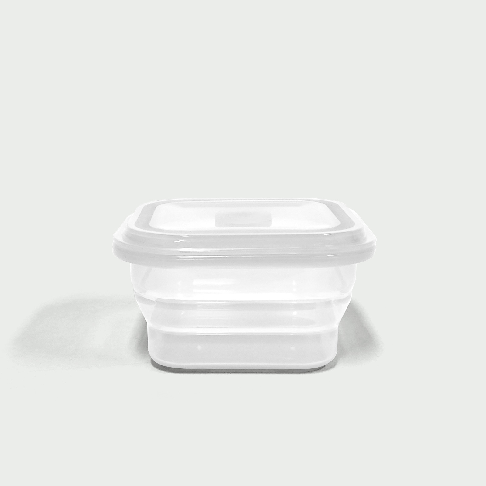400ML Silicone Square Bowl Clear