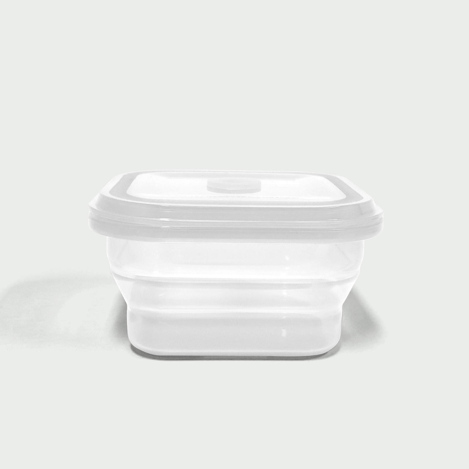 600ML Silicone Square Bowl Clear