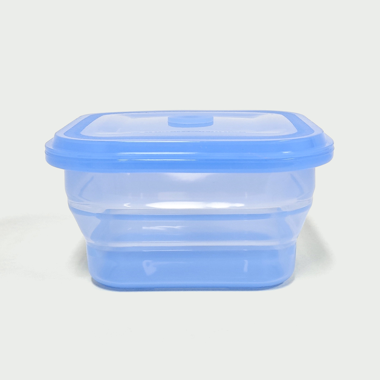 900ML Silicone Square Bowl Blue