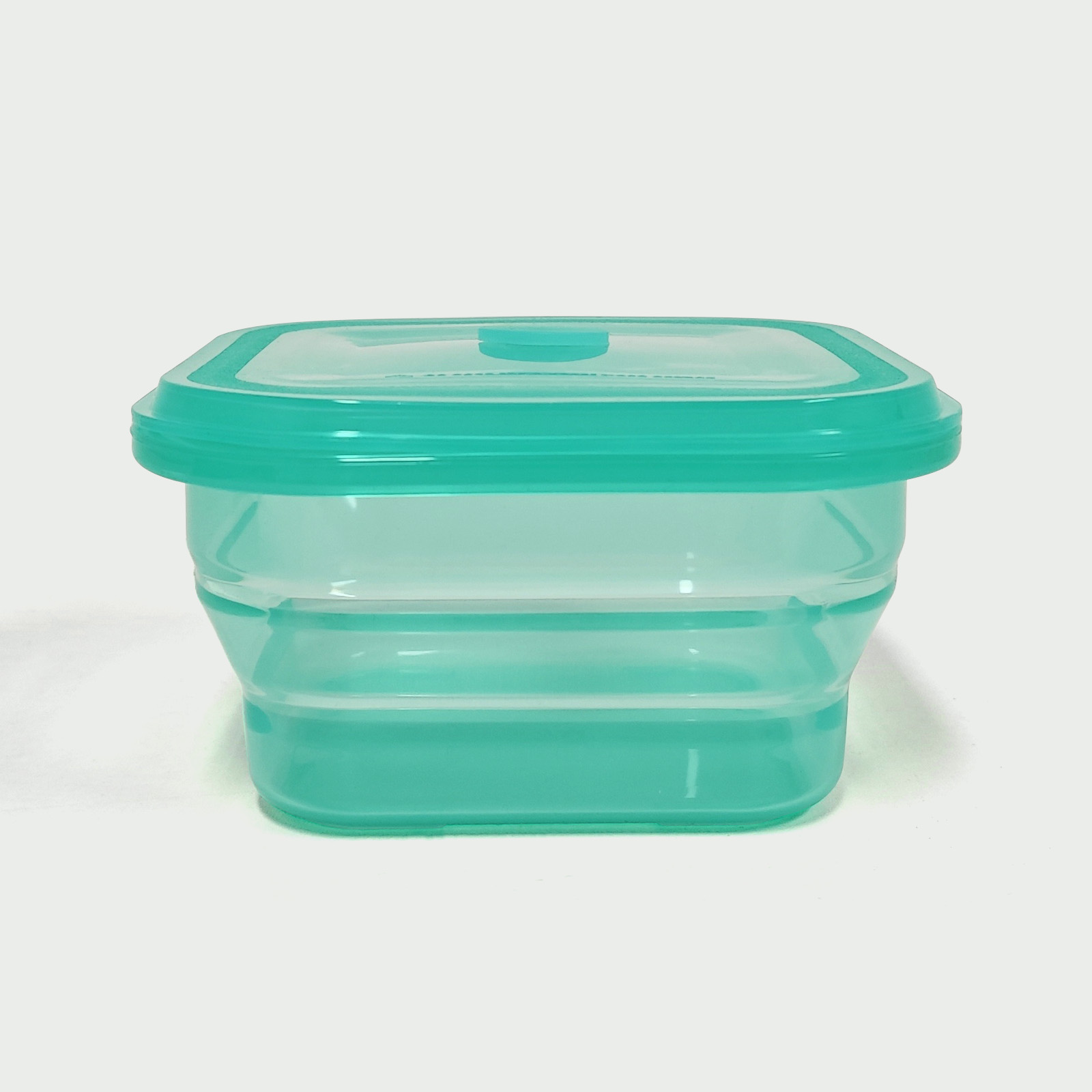 900ML Silicone Square Bowl Cyan