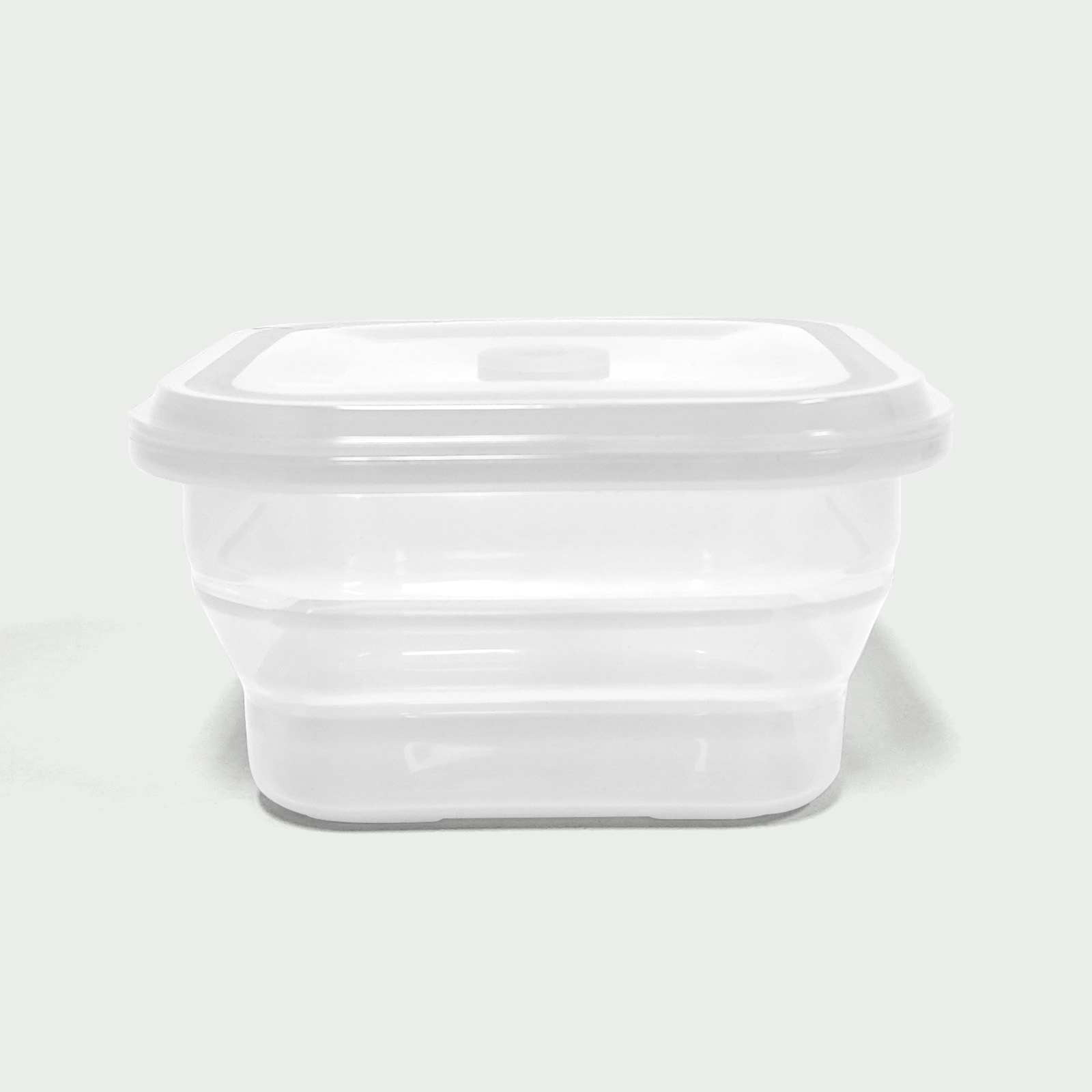 900ML Silicone Square Bowl Clear