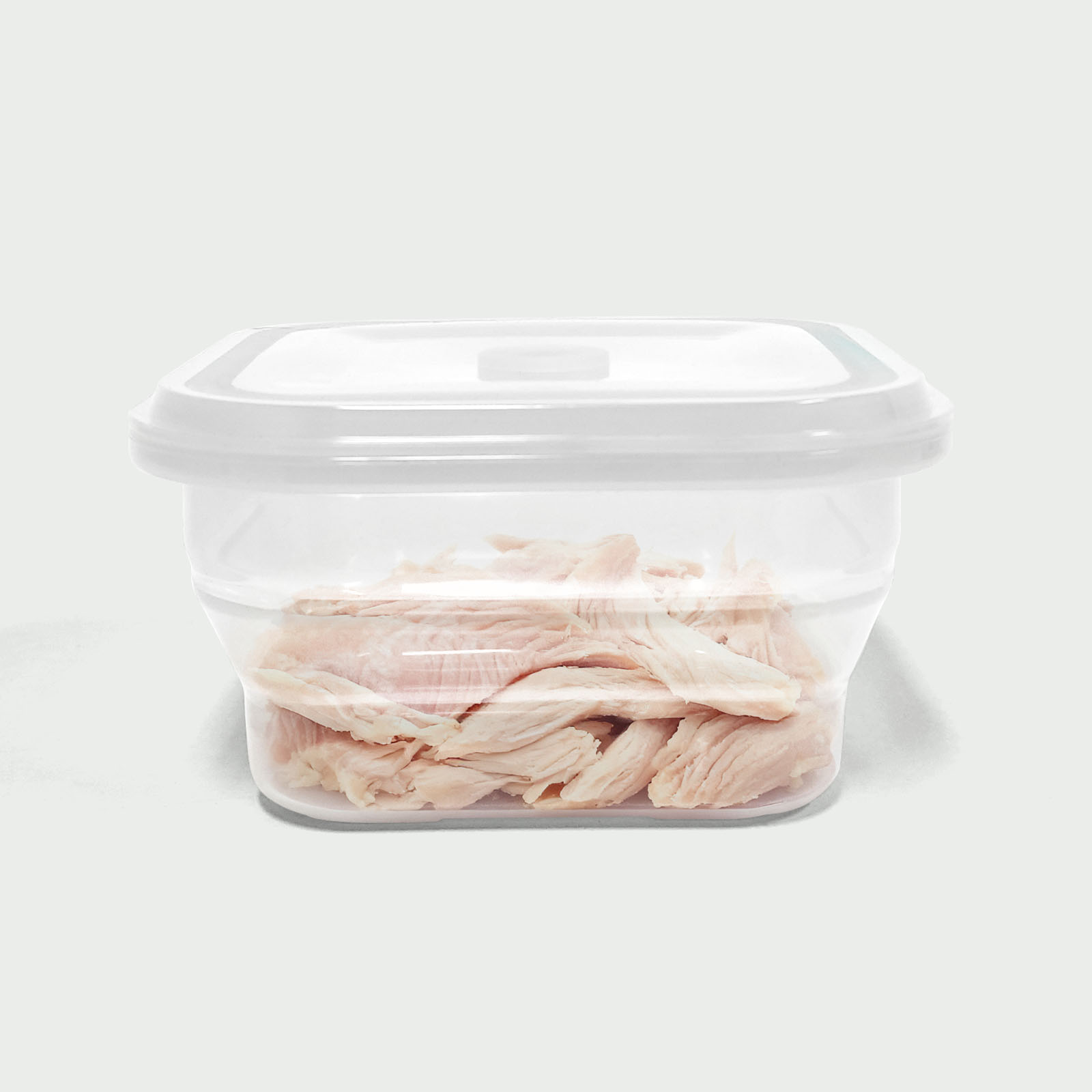 900ML Silicone Square Bowl Clear