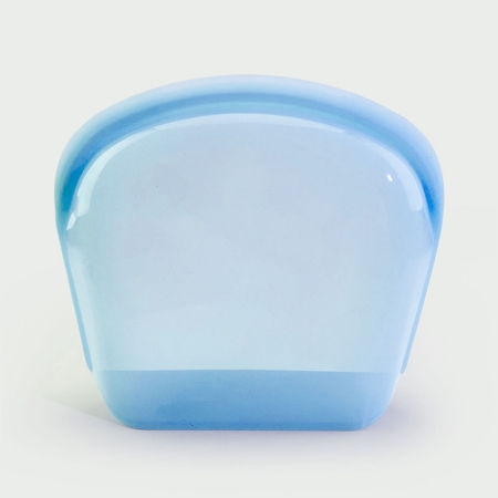 2000ml collapsible silicone storage bag – reusable eco-friendly food container for bulk meal prep, sous vide, and freezer organization.