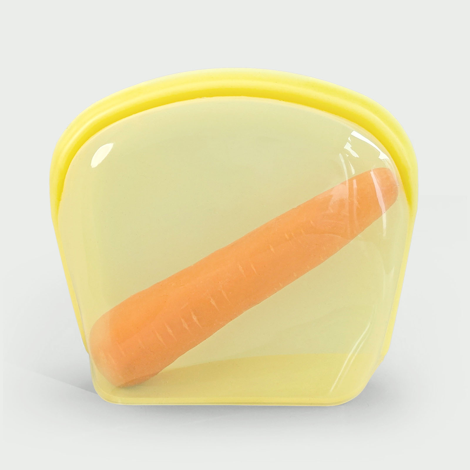 2000ml collapsible silicone storage bag – reusable eco-friendly food container for bulk meal prep, sous vide, and freezer organization.