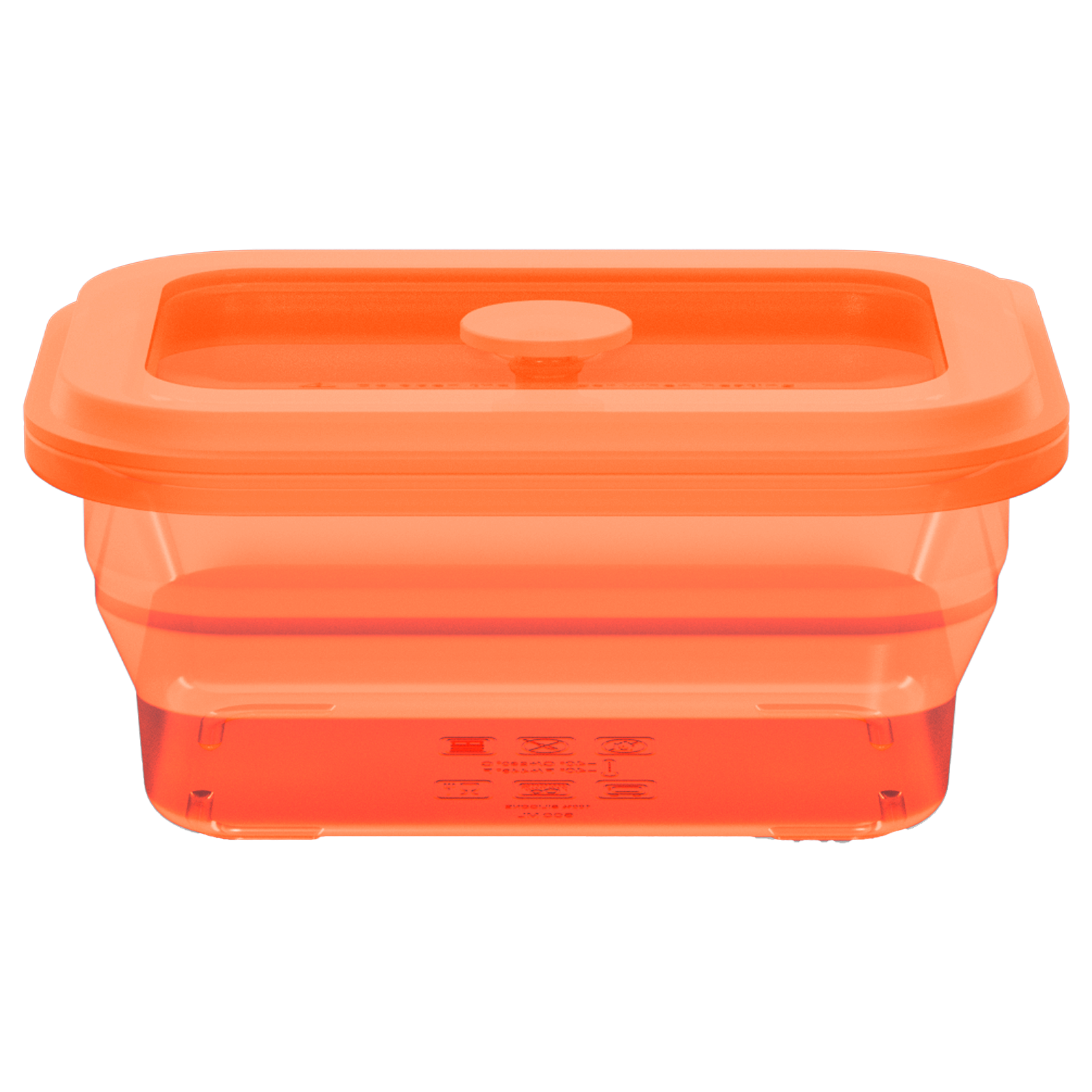 1200 Rectangular Bowl Orange