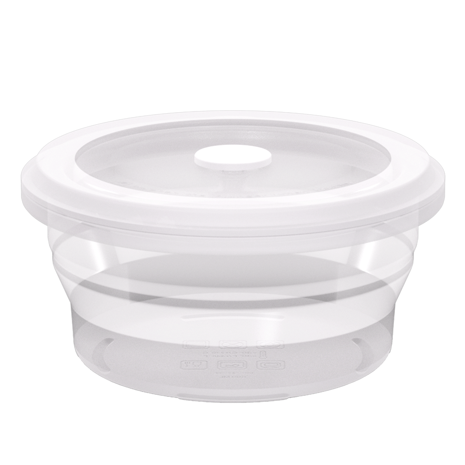 Collapsible Square Silicone Food Container - Space-Saving, Leakproof & BPA-Free. Perfect for Office, Travel & Eco-Friendly Meal Prep. Microwave & Dishwasher Safe