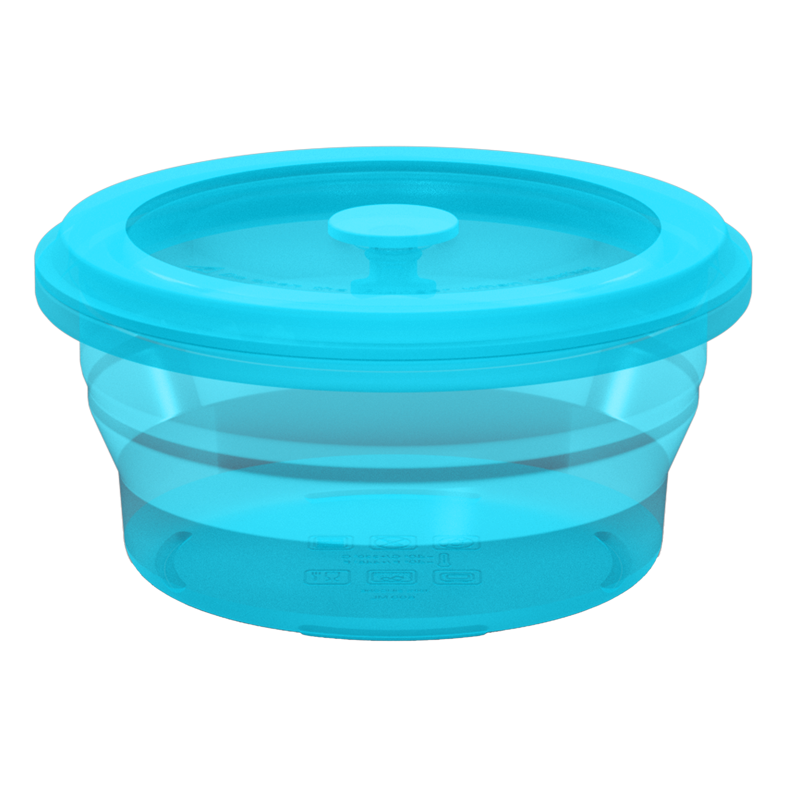 Collapsible Square Silicone Food Container - Space-Saving, Leakproof & BPA-Free. Perfect for Office, Travel & Eco-Friendly Meal Prep. Microwave & Dishwasher Safe