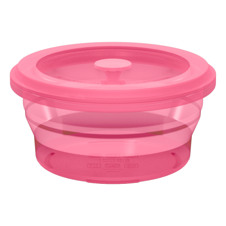Collapsible Square Silicone Food Container - Space-Saving, Leakproof & BPA-Free. Perfect for Office, Travel & Eco-Friendly Meal Prep. Microwave & Dishwasher Safe