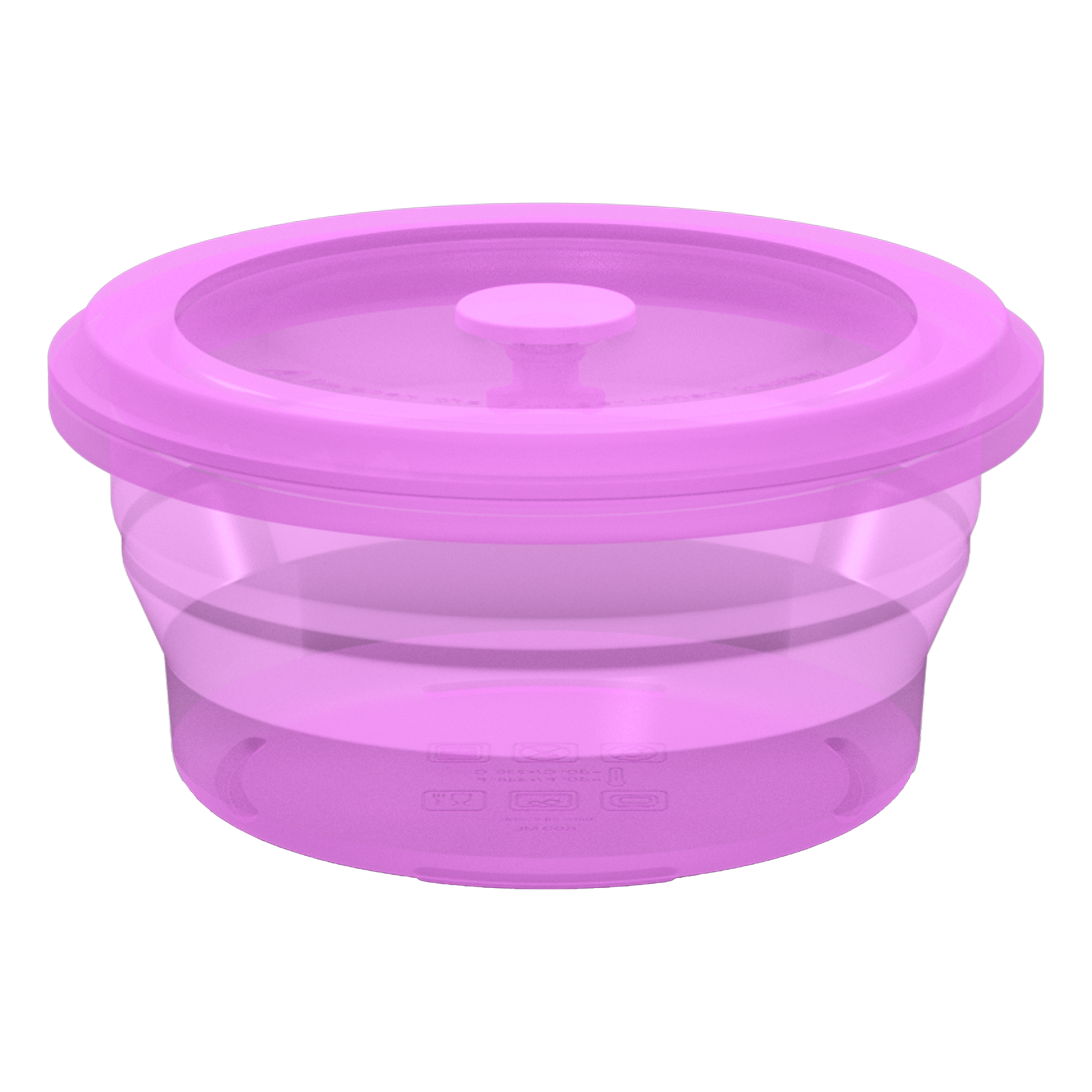 Collapsible Square Silicone Food Container - Space-Saving, Leakproof & BPA-Free. Perfect for Office, Travel & Eco-Friendly Meal Prep. Microwave & Dishwasher Safe